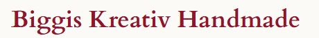 Biggis Kreativ Handmade Logo
